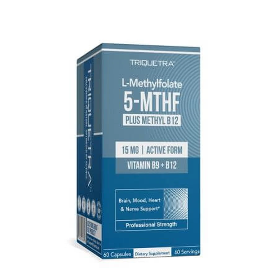 L-Methylfolate 5-MTHF, 60 capsules, GNC