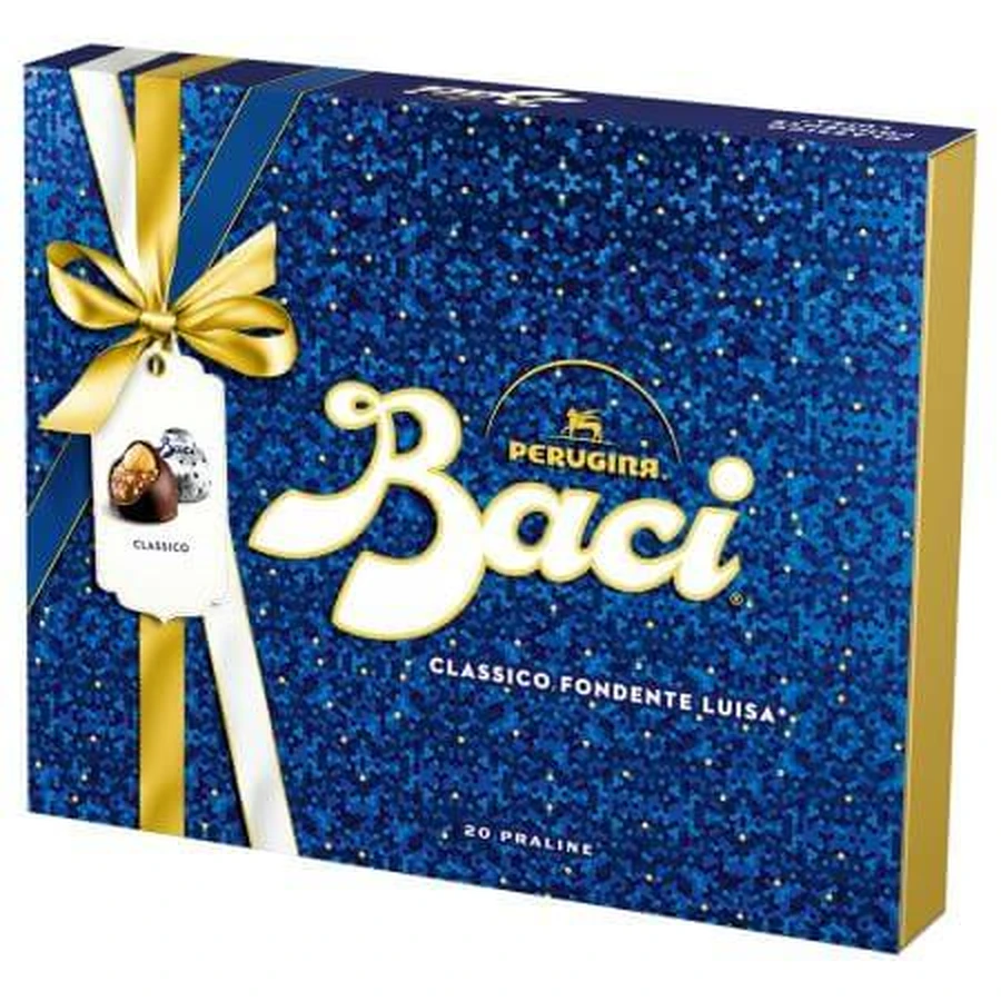 Pralines van pure chocolade met hazelnootvulling Classico, 250 g, Baci