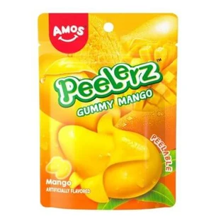 Peelerz Mango Gummy Mango Jellies, 65 g, Amos