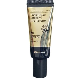 Gesichtscreme mit Schneckenschleim-Extrakt SPF 50 PA+++++ BB Cream, Farbton 25, 20 ml, Mizon