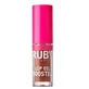 Lip gloss with hyaluronic acid and peptides Lip Oil Booster Honey Waffles, 2.4 ml, Ruby Kisses