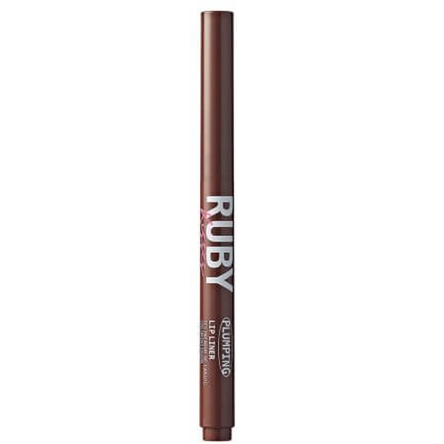 Perfilador de labios Plumping Liner Marrón Cálido, 0,16 g, Ruby Kisses