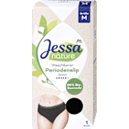 Jessa Menstruatiepanty zwart maat M, 1 st