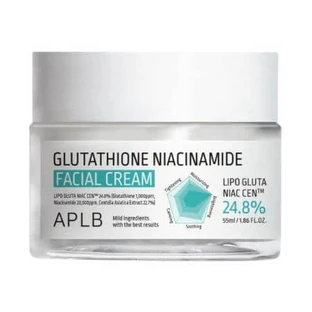 Feuchtigkeitscreme mit Glutathion und Niacinamid, 55 ml, Aplb