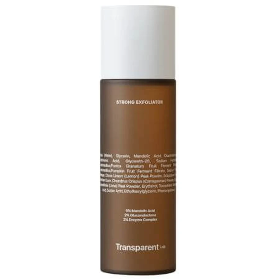 Tónico exfoliante con 5% de ácido mandélico Multi-acid Peel, 130 ml, Transparent Lab
