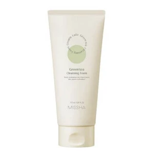 Face cleansing foam with green tea Creamy Latte, 172 ml, Missha