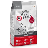Mini Adult Dog, 900 g, Platinum, cibo secco al manzo per cani adulti di piccola taglia