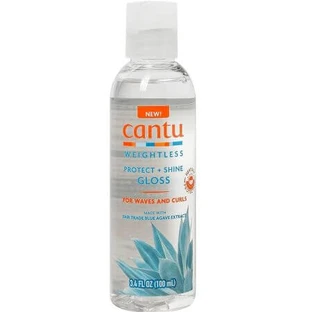 Weightless Protect + Shine Gloss Haaröl mit Hitzeschutz und Agave, 100 ml, Cantu