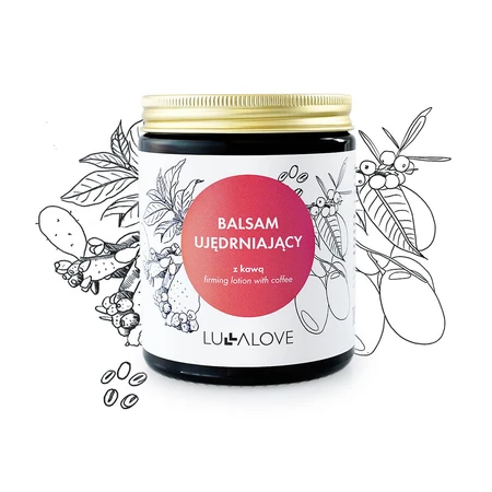 Lullalove, loción reafirmante con café, 180 ml
