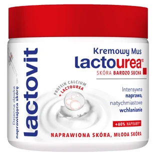 Lactovit Lactourea lichaamsmousse, 400 ml