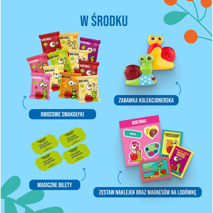 Bob Snail Express Fruit Start Kit, 108 g