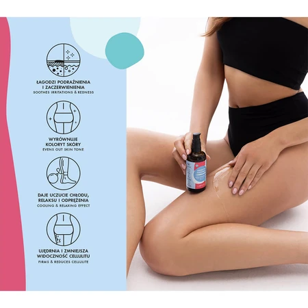 Lullalove, olie voor haarvaatjes en zware benen, 100 ml