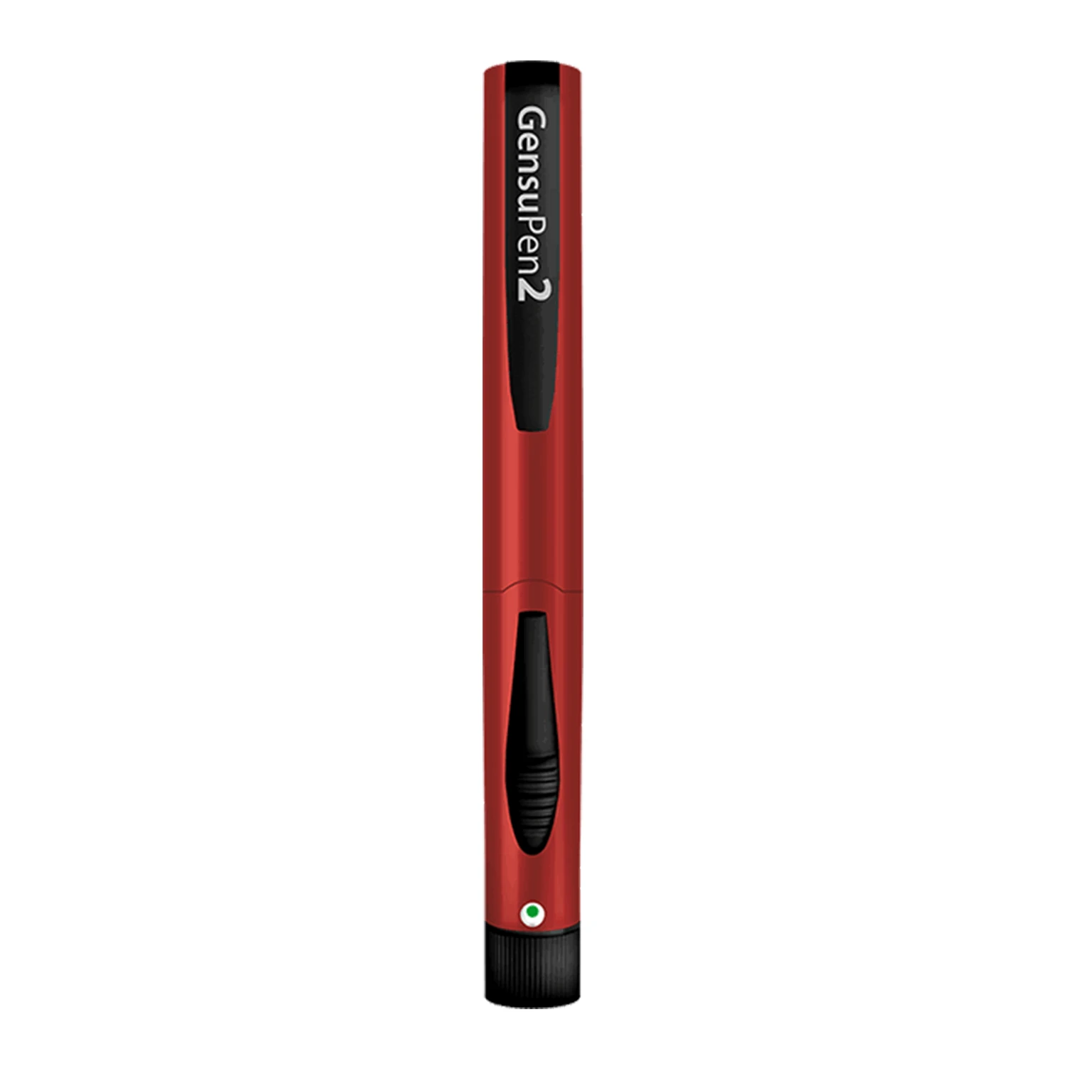 GensuPen 2, automatic insulin injector, maroon