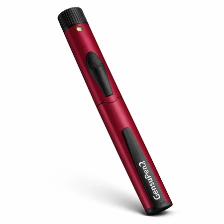 GensuPen 2, automatic insulin injector, maroon