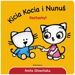 Gatita y Nunuś ¡Nos encanta!, folleto infantil