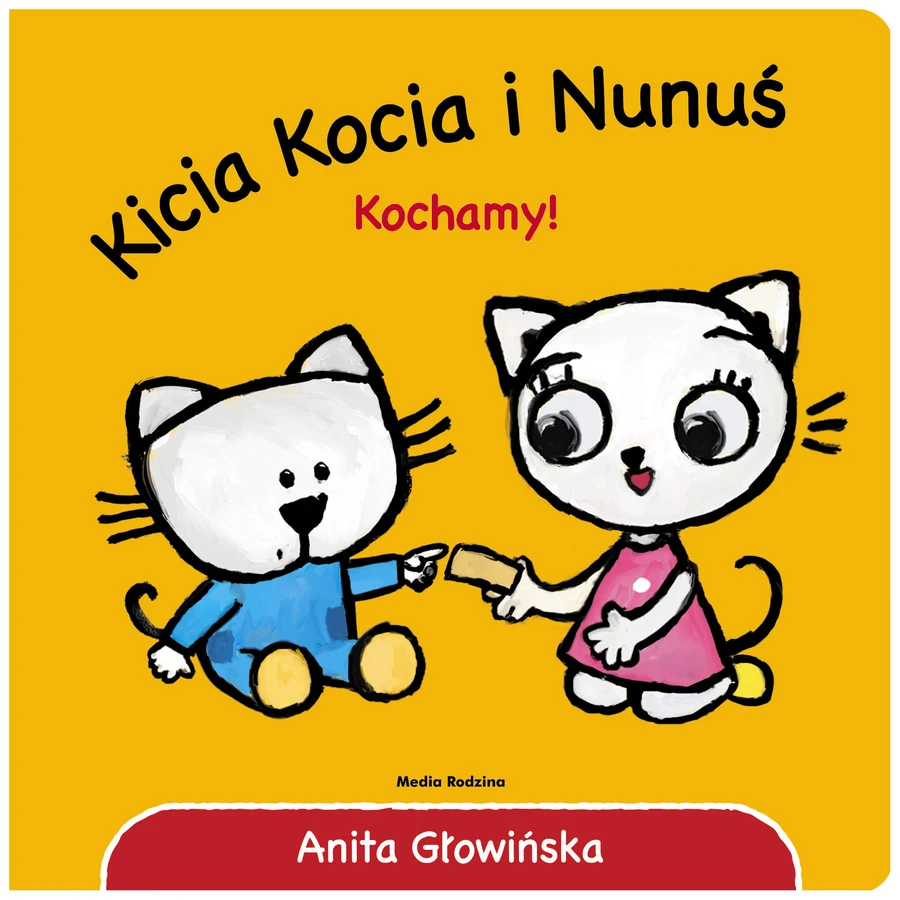 Gatita y Nunuś ¡Nos encanta!, folleto infantil
