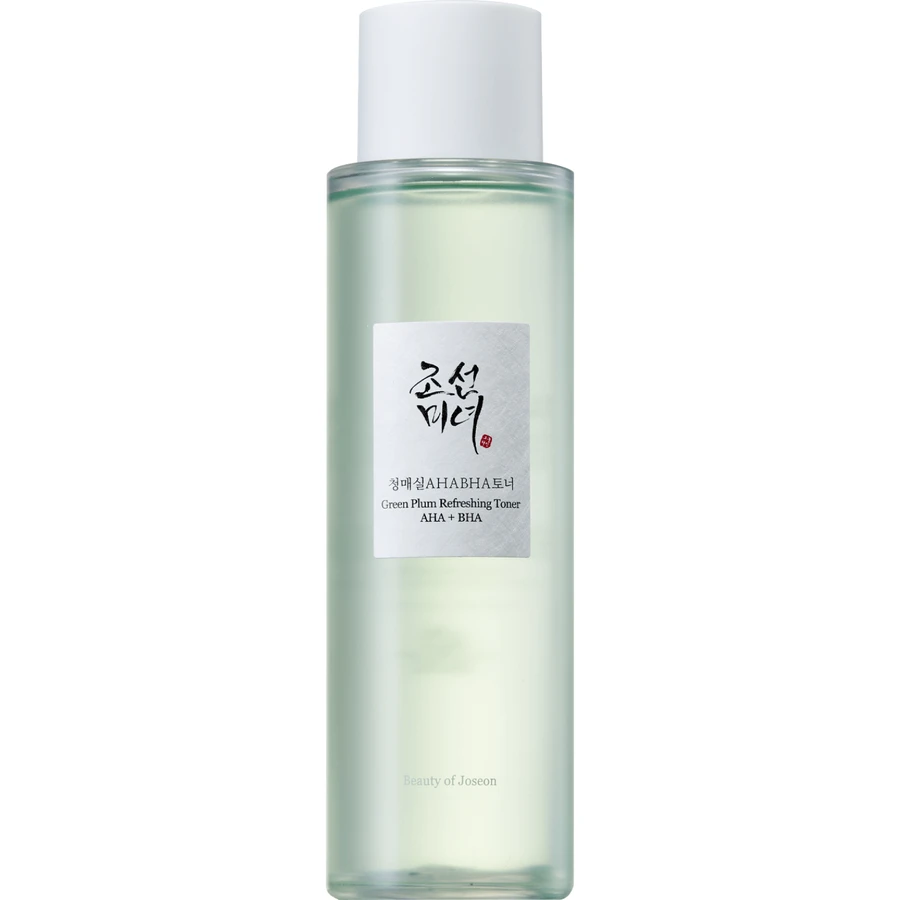 Beauty Of Joseon Green Plum Refreshing Toner AHA + BHA, tonique rafraîchissant avec acides, 150 ml