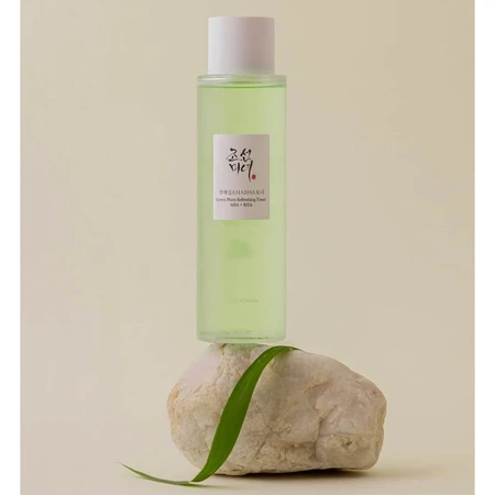 Beauty Of Joseon Green Plum Refreshing Toner AHA + BHA, tonique rafraîchissant avec acides, 150 ml