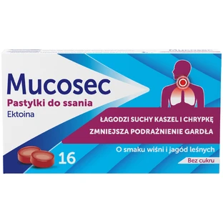 Mucosec, 16 zuigtabletten