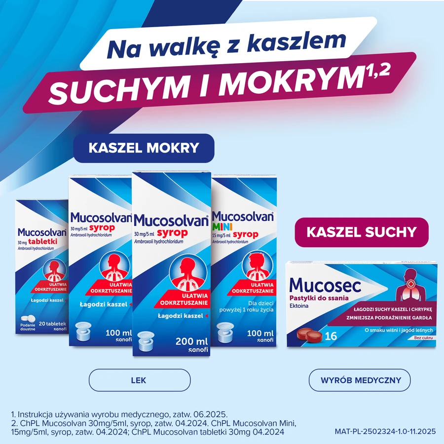 Mucosec, 16 zuigtabletten