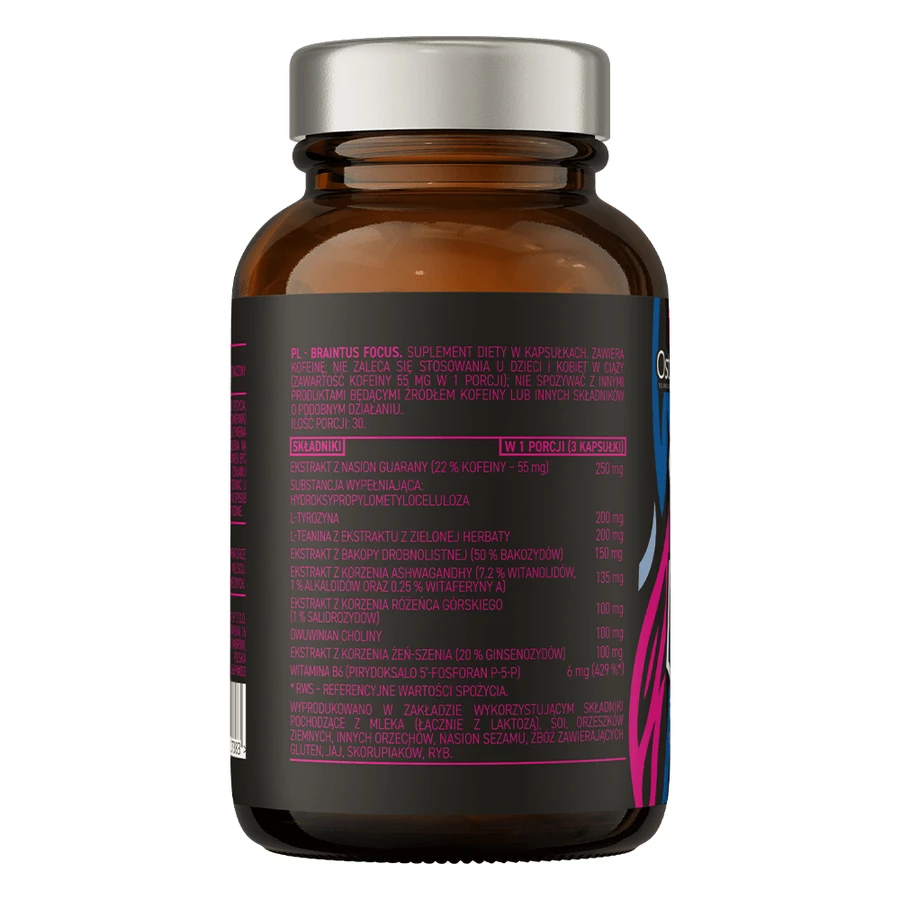 OstroVit Braintus Focus, 90 gélules