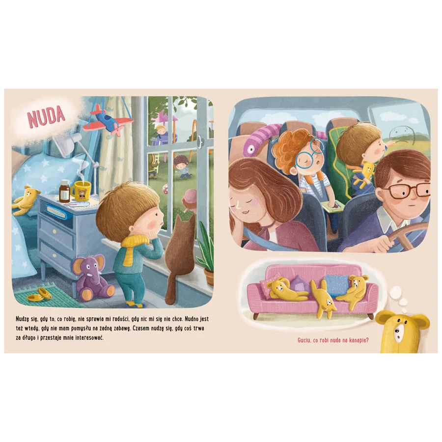 Feluś and Gucio learn about emotions, a book for children
