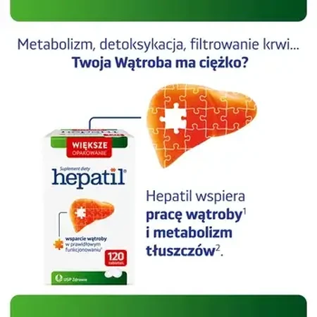 Hepatil, 120 tablets