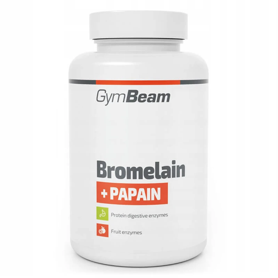 GymBeam Bromelaïne Papaïne, 90 capsules