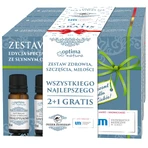 Optima Natura Christmas Package Set, Health, 3 x 10 ml, Happiness, 3 x 10 ml, Love, 3 x 10 ml