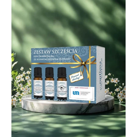 Optima Natura Christmas Package Set, Health, 3 x 10 ml, Happiness, 3 x 10 ml, Love, 3 x 10 ml