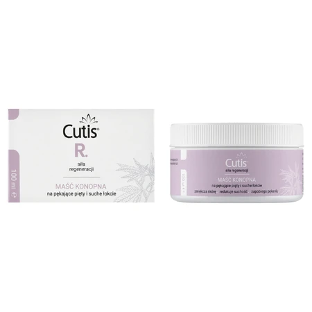 Cutis R-Regeneration, hemp ointment for cracked heels and dry elbows, 100 ml
