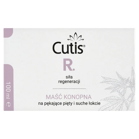 Cutis R-Regeneration, hemp ointment for cracked heels and dry elbows, 100 ml