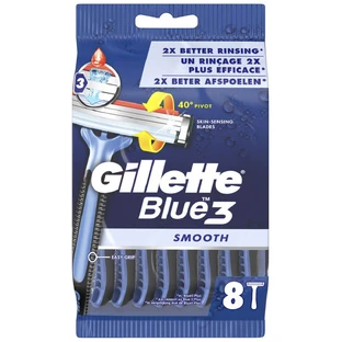 Gillette Blue 3 Smooth, Rasiermesser, 8 Stück