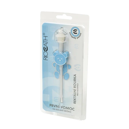 Riocath, rectal catheter, for infants for colic, blue, 1 piece