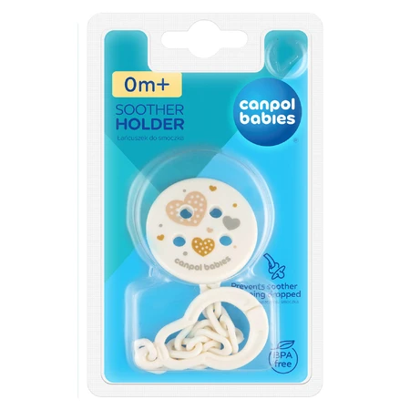 Canpol Babies, chaîne à tétines, nouveau-né, 1 pièce