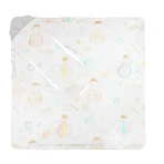 Lionelo Travel Swaddle Blanket, Sitztuch, Grey Balloon, 90 x 90 cm