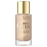 Eveline Cosmetics Celebrity Skin, Multifunktionale Gesichtsbasis Glow Booster, 02N Universal Tan, 30 ml