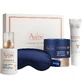 Avene Dermabsolu Advanced Firming Care Set, crema de noche lifting, 40 ml + crema rellenadora del contorno de ojos, 15 ml + serum restaurador del contorno facial, 30 ml