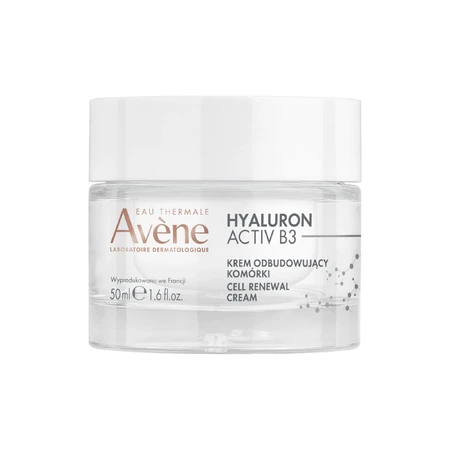 Avene Hyaluron Activ B3 day set, cell restorative cream, 50 ml + triple corrective action eye cream, 15 ml DAMAGED PACKAGE