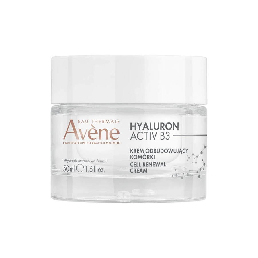 Avene Hyaluron Activ B3 day set, cell restorative cream, 50 ml + triple corrective action eye cream, 15 ml DAMAGED PACKAGE