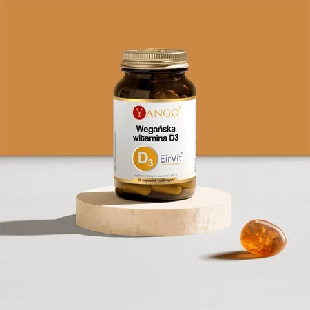 Yango Vegan Vitamine D3, 90 capsules