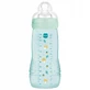 MAM Easy Active, biberon anti-colique, avec tétine en silicone, motif Fruits, unisexe, à partir de 4 mois, 330 ml
