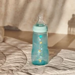 MAM Easy Active, biberon anti-colique, avec tétine en silicone, motif Fruits, unisexe, à partir de 4 mois, 330 ml