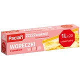 Paclan, zipper pouches, 1 l x 20 pieces