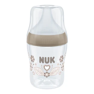 NUK Perfect Match, biberon anti-colique avec tétine en silicone, taille S, cœurs, dès la naissance, 150 ml