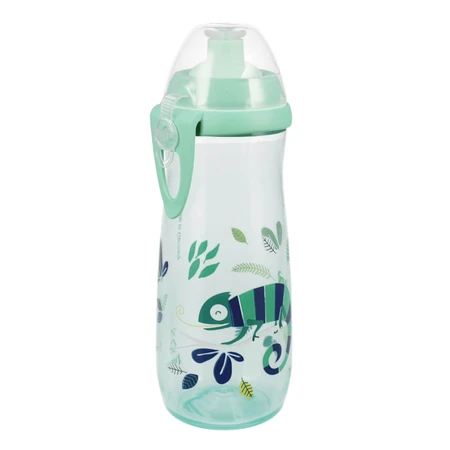 NUK Sports Cup, gobelet avec embout en silicone, à partir de 2 ans, vert, 450 ml
