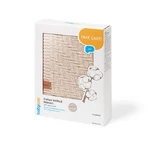 BabyOno, gebreide deken, katoen, beige, 75 cm x 100 cm, 1 stuk