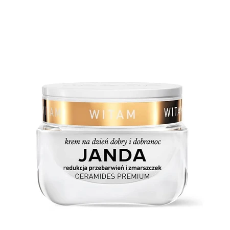 Janda Ceramides Premium, ergänzende Creme mit erhöhter Wirksamkeit, Reduzierung von Hyperpigmentierung und Falten, 50 ml