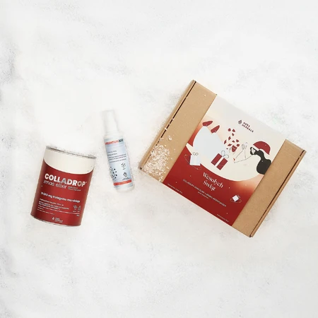 Kit Aura Herbals, élixir de Noël Colladrop, 333 g + Silver Argentum200, 150 ml