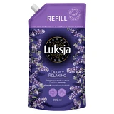 Luxja Aroma Senses, nurturing liquid soap with lavender scent, Deply Ralaxing, stock, 900 ml